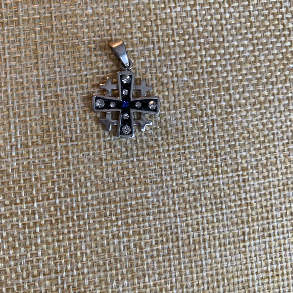 Jerusalem cross from Jerusalem. Sterling. - Picture 6 of 6
